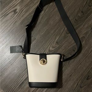 Kate Spade crossbody in black and cream